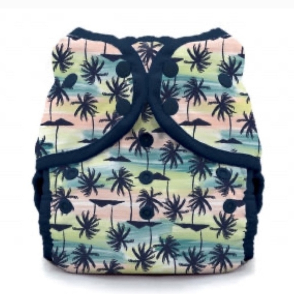 Thirsties Palm Paradise Swim Diaper Size 3 NWOT